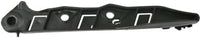 Set Of 2 Front Bumper Support Bracket Plastic Right Passenger & Left Driver Side Direct Replacement Compatible With 2008-2010 BMW 5-Series BM1043102 BM1042102 51117178078 51117178077