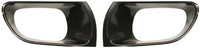 Set Of 2 Front Fog Light Molding Primed Left Driver & Right Passenger Side Direct Replacement Compatible With 2005-2007 Toyota Avalon TO1038122 TO1039122 52127AC901 52129AC901