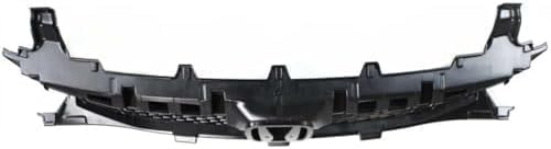 Front Bumper Cover + Grille Primed Shell and Insert Plastic Direct Replacement Compatible With 2009-2011 Honda Civic HO1000266 HO1200198 04711SNAA90ZZ 71121SNAA50