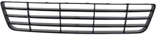 Front Bumper Center Lower Grille Plastic Direct Replacement Compatible With 2012-2013 Volkswagen Golf VW1036130 5K0853671J041