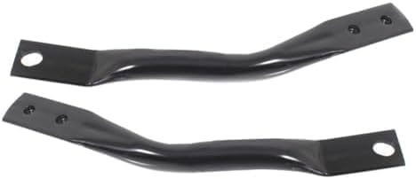 Set Of 2 Front Bumper Bracket Steel Left Driver & Right Passenger Side Direct Replacement Compatible With 2011-2014 Chevrolet Silverado/GMC Sierra GM1063106 GM1062106
