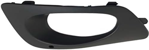 Set Of 2 Front Fog Light Molding Textured Plastic Left Driver & Right Passenger Side Direct Replacement Compatible With 2014-2018 Mercedes Benz Sprinter MB1038159 MB1039159