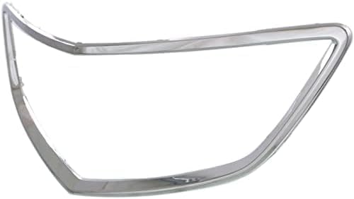 Front Grille Surround Molding Chrome Direct Replacement Compatible With 2015-2017 Acura TLX AC1202106 75105TZ3A01