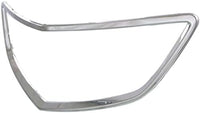 Front Grille Surround Molding Chrome Direct Replacement Compatible With 2015-2017 Acura TLX AC1202106 75105TZ3A01