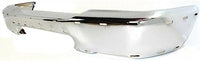 Front Bumper Chrome Steel With Hole Direct Replacement Compatible With 2001-2010 Mazda Pickup MA1002134 1F2350031