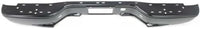 Rear Step Bumper Fleetside Powdercoated Black Steel Direct Replacement Compatible With 1999-2006 Chevrolet Silverado/GMC Sierra 1500 2500HD 3500 GM1102412 88944059