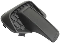 Set Of 2 Front Fog Light Cover Textured Plastic Left Driver & Right Passenger Side Direct Replacement Compatible With 2010-2015 Chevrolet Equinox GM1039128 GM1038128 25798750 25798751