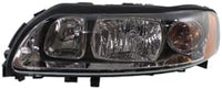 Set Of 2 Front Headlight Assembly Left Driver & Right passenger Side Direct Replacement Compatible With 2005-2009 Volvo S60 VO2502120 VO2503120 312768088 312768070