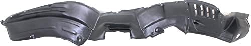 Set of 2 Front Fender Liner Plastic Left Driver & Right Passenger Side Direct Replacement Compatible with 2001-2007 Toyota Highlander TO1251113 TO1250113 5380548030 5380648030