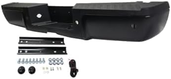 Step Bumper Assembly Primed Steel With Object Sensor Holes Direct Replacement Compatible With 2013-2016 Ford F-Series Super Duty FO1103175 9C3Z17906CPTM-PFM