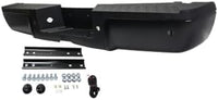 Step Bumper Assembly Primed Steel With Object Sensor Holes Direct Replacement Compatible With 2013-2016 Ford F-Series Super Duty FO1103175 9C3Z17906CPTM-PFM