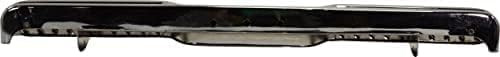 Rear Step Bumper Face Bar Chrome Steel Direct Replacement Compatible With 1984-1988 Toyota Pickup 2283586013