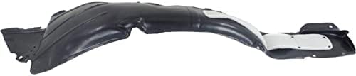 Set Of 2 Front Fender Liner Right Passenger & Left Driver Side Direct Replacement Compatible With 2014-2016 Hyundai Elantra HY1249133 HY1248133 868123X700 868113X700