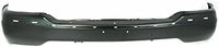 Front Bumper + Upper Cover Primed + Lower Valance Air Deflector Textured Direct Replacement Compatible With 1999-2002 GMC Sierra / 2001-2006 Yukon 1500 2500 GM1051105 GM1092169