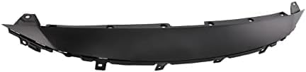 Front Grille Upper Cover Primed Plastic Direct Replacement Compatible With 2018-2020 Honda Accord HO1210155 71105TVAA00ZZ