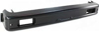 Front Bumper Face Bar Primed Steel With Fog Light & End Caps Holes Direct Replacement Compatible With 1986-1995 Suzuki Samurai SZ1002102 7171082C11