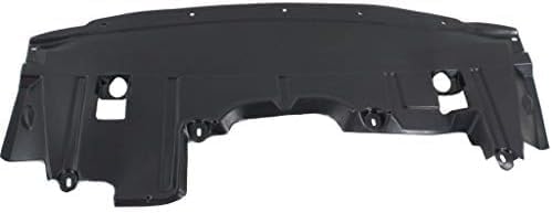 Front Engine Splash Shield Under Cover Plastic + Fender Liners Left Driver & Right Passenger Side Direct Replacement Compatible with 2009-2013 Nissan Altima