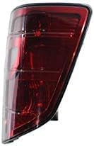 Set Of 2 Tail Light Lens and Housing Plastic Left Driver & Right Passenger Side Direct Replacement Compatible With 2009-2014 Honda Ridgeline HO2819140 HO2818140
