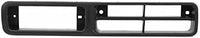 Front Bumper Brackets + Fog Light Molding Bezels Primed Left Driver & Right Passenger Side Direct Replacement Compatible With 1995-1997 Nissan Pickup