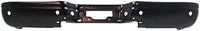Step Bumper Face Bar Primed Steel With Rear Object Sensor Holes Direct Replacement Compatible With 2001-2007 Ford F-Series Super Duty FO1102347 3C3Z17906BA