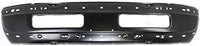 Front Bumper Primed Steel + Upper & Lower Cover + Valance Textured + Fog Light Molding Left & Right Side Direct Replacement Compatible With 1994-2001 Dodge Ram 1500/97-02 2500 3500