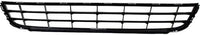 Front Bumper Grille Textured + Fog Light Covers Left Driver & Right Passenger Side Direct Replacement Compatible With 2011-2014 Volkswagen Jetta VW1036121 VW1038119 VW1039119