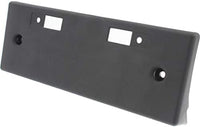 Front License Plate Bracket Textured Plastic Direct Replacement Compatible with 2014-2016 Nissan Rogue NI1068117 962104BA0A