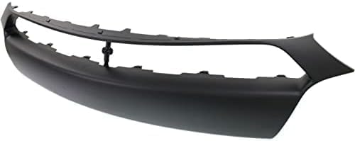 Front Bumper + Upper Cover + Molding Primed Direct Replacement Compatible With 2013-2016 Dodge Dart CH1000A09 CH1014106 CH1044110 1UT51TZZAA 1TS71TZZAF 1WC26TZZAC