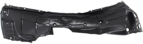 Set of 2 Front Fender Liner Right Passenger & Left Driver Side Direct Replacement Compatible with 2017-2019 Honda Civic HO1249177 HO1248177 74101TGGA50-PFM 74151TGGA50-PFM
