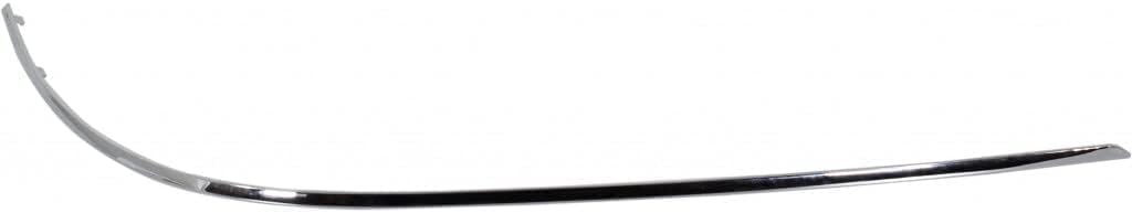 Rear Bumper Trim Chrome Right Passenger Side Direct Replacement Compatible With 2010-2013 Mercedes Benz E-Class MB1159110 2128852121