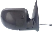 Set Of 2 Front Mirrors Primed Non-Towing Manual Folding Non-Heated Left Driver & Right Passenger Side Direct Replacement Compatible With 1999-2002 Chevrolet Silverado/GMC Sierra