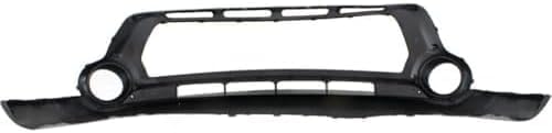 Front Bumper Upper & Lower Cover + Set Of 2 Grille Direct Replacement Compatible With 2014-2016 Kia Soul KI1014100 KI1015104 KI1036119 KI1200158 86511B2000 86512B2000 86561B2000