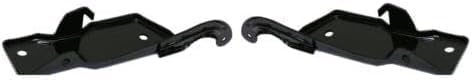 Set Of 2 Front Hood Hinge Left Driver & Right Passenger Side Direct Replacement Compatible With 1988-2002 Chevrolet/GMC C/K Full Size Pickup GM1236112 GM1236111 12470328 12470327