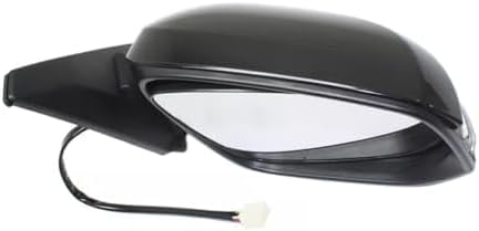 Set Of 2 Front Power Mirror Manual Folding Heated Primed Right Passenger & Left Driver Side Direct Replacement Compatible With 2014-2018 Toyota 4Runner TO1321312 TO1320312