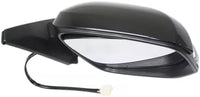 Set Of 2 Front Power Mirror Manual Folding Heated Primed Right Passenger & Left Driver Side Direct Replacement Compatible With 2014-2018 Toyota 4Runner TO1321312 TO1320312