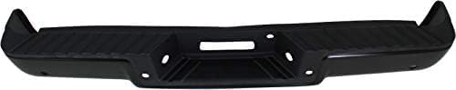Rear Bumper Face Bar Steel With Pads Direct Replacement Compatible With 2004-2006 Ford F-150 FO1103120