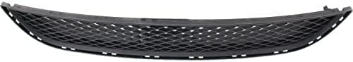 Front Bumper Grille Textured Gray Without Fog Light Holes Direct Replacement Compatible With 2012-2017 Buick Verano GM1036173 22824481