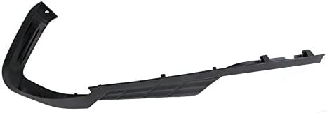 Rear Bumper Outer Step Pad Primed Plastic Left Driver Side Direct Replacement Compatible With 2007-2014 Chevrolet Silverado/GMC Sierra 2500 3500 HD GM1191126 22792258