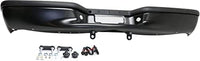 Rear Step Bumper Face Bar Steel With Pads Direct Replacement Compatible With 1997-2003 Ford F-150 FO1103104 YL3Z17906FA-PFM