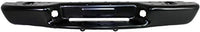 Step Bumper Face Bar Only With Pad Provision Without Mounting Bracket Primed Direct Replacement Compatible With 1998-2004 Chevrolet S10 GM1102414 15007515