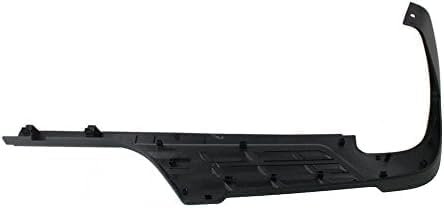 Rear Bumper Outer Step Pad Primed Plastic Left Driver Side Direct Replacement Compatible With 2007-2014 Chevrolet Silverado/GMC Sierra 2500 3500 HD GM1191126 22792258