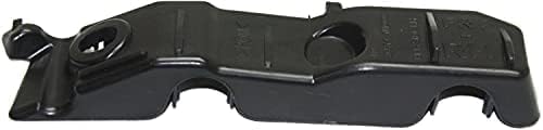 Set Of 2 Front Bumper Bracket Plastic Left Driver & Right Passenger Side Direct Replacement Compatible With 2010-2013 Kia Forte KI1067106 KI1066106 865141M000 865131M000