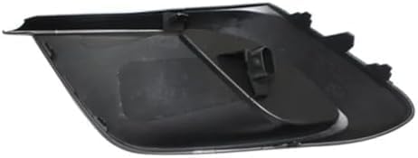 Set Of 2 Front Fog Light Cover Textured Plastic Left Driver & Right Passenger Side Direct Replacement Compatible With 2014-2016 Mazda 3 / Sport MA1039122 MA1038122