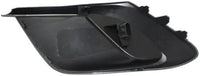 Set Of 2 Front Fog Light Cover Textured Plastic Left Driver & Right Passenger Side Direct Replacement Compatible With 2014-2016 Mazda 3 / Sport MA1039122 MA1038122