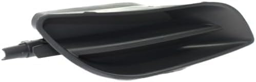 Set Of 2 Front Fog Light Cover Primed Right Passenger & Left Driver Side Direct Replacement Compatible With 2006-2010 Toyota Sienna TO1089115 TO1088115 52127AE020 52128AE020