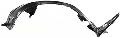 Front Engine Splash Shield Under Cover + Fender Liner Plastic Left Driver & Right Passenger Side Direct Replacement Compatible with 2007-2010 Nissan Altima