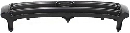 Front Grille Primed Shell And Insert Direct Replacement Compatible With 1998-2000 Toyota Tacoma TO1200211 5310004110C0
