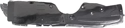 Set Of 2 Front Fender Liner Plastic Left Driver & Right Passenger Side Direct Replacement Compatible With 2017-2018 Hyundai Santa Fe HY1249171 HY1248171 868124Z500 868114Z500