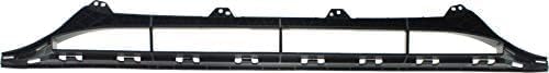 Front Center Bumper Grille Plastic Direct Replacement Compatible With 2013-2017 Audi A5 / 2012-2017 S5 T0807647A01C AU1036109