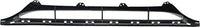 Front Center Bumper Grille Plastic Direct Replacement Compatible With 2013-2017 Audi A5 / 2012-2017 S5 T0807647A01C AU1036109